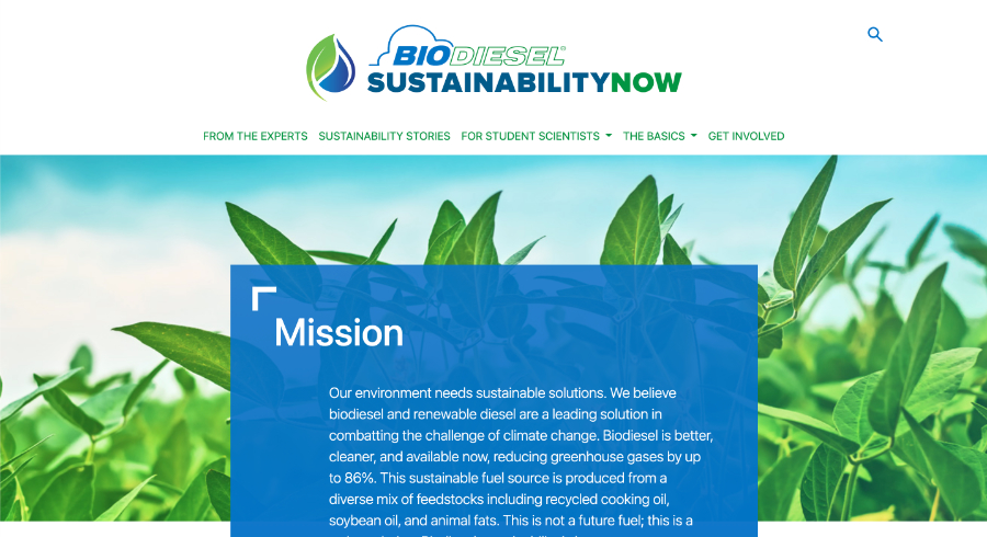 Biodiesel Sustainability Now